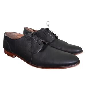 Gordon Rush Mens Woods Oxford Shoes Size 13 Genuine Leather‎ Black Lace Up Dress